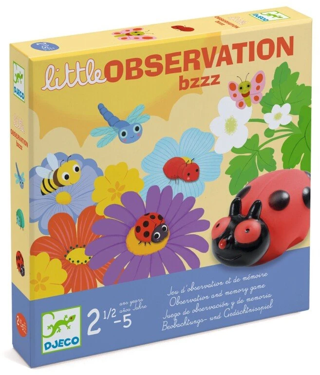 Djeco Stalo žaidimas mažiesiems - Mažylių stebėjimas - Bzzz
