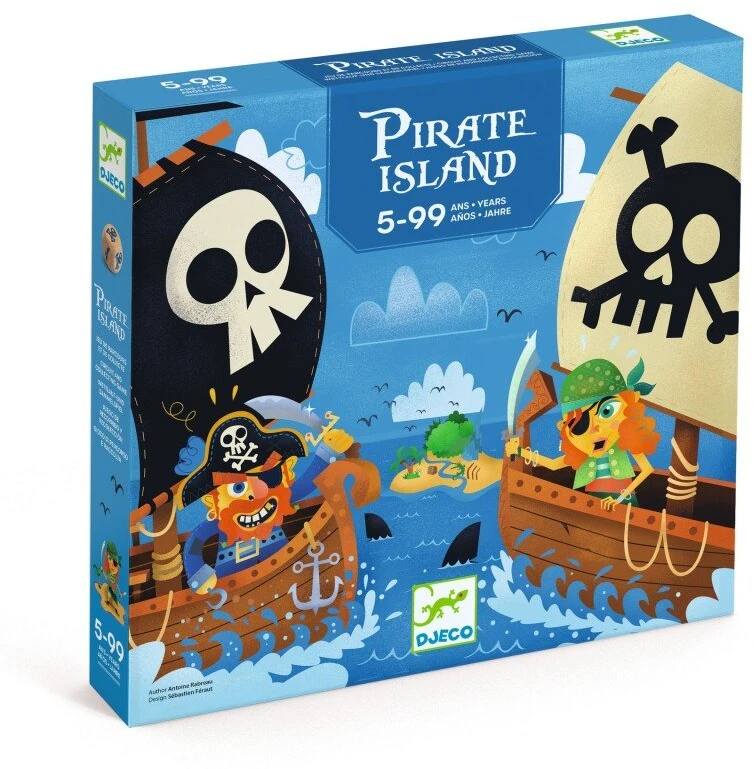 Djeco Stalo žaidimas - Piratų sala ( DJ08595 )