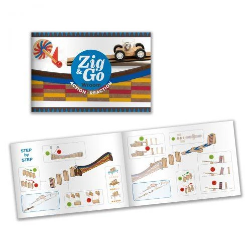 Djeco Statybos - Zig & Go - Pasivažinėjimas - 45 vnt ( DJ05643 )