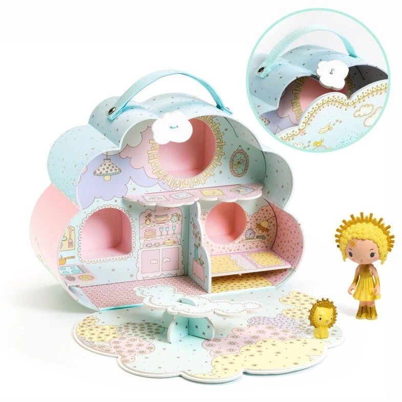 Djeco Tinyly figūrėlės - Sunny & Mia namas ( DJ06953 )
