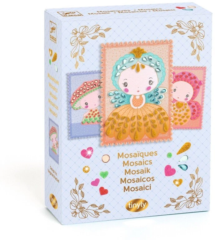 Djeco Tinyly - Kūrybinis rinkinys-mozaika - Stella ir draugai