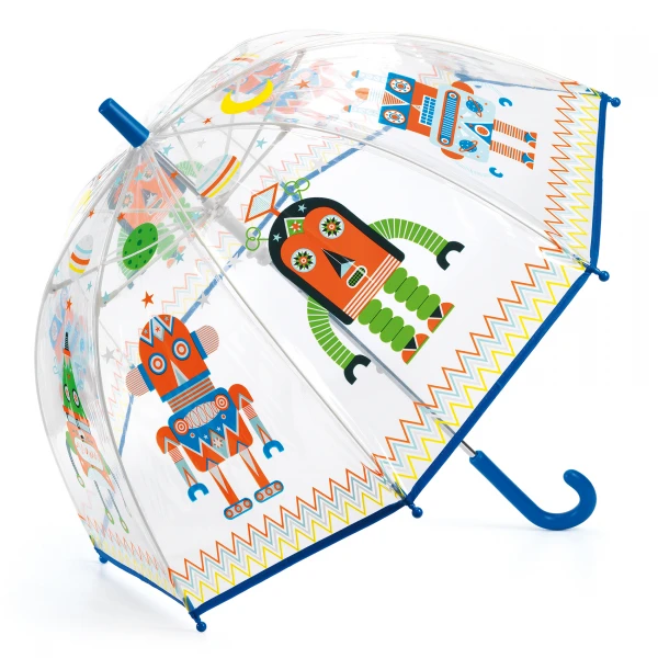 Djeco Vaikiškas skėtis - Robotai (M dydis) ( DD04806 )
