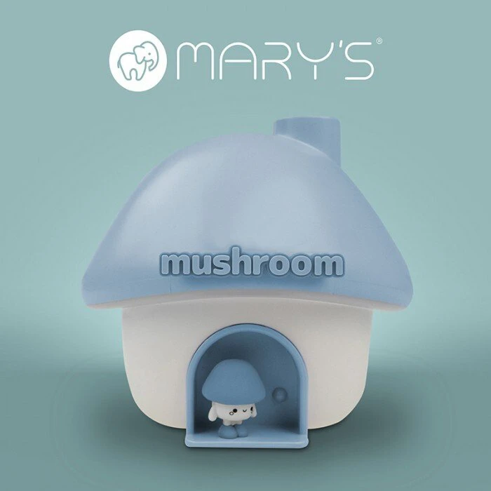 Ecolights MARY'S LED Oro drėkintuvas - Grybas - Mėlynas