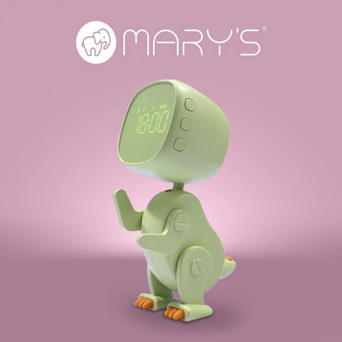 Ecolights MARY'S MW61059 Robo Dino žadintuvas žalias