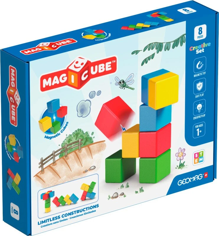 Geomag Magnetiniai kaladėlės - Kūrybinis rinkinys (8 vnt.)