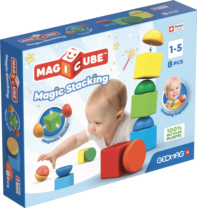 Geomag Magnetiniai kaladėlės - Piramidės (8 vnt.)