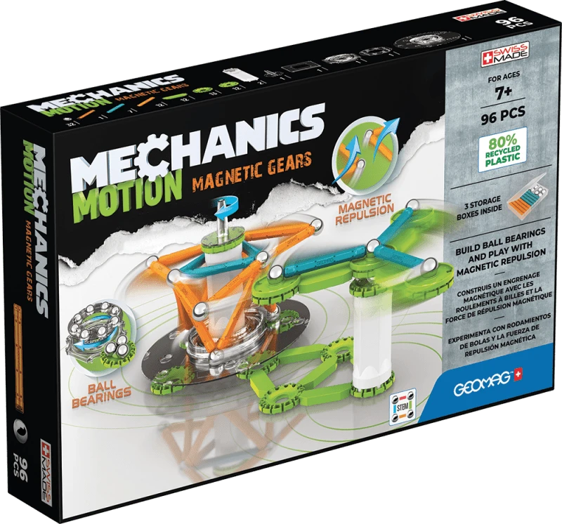 Trefl Mechanika Motion Magnetic Gears 96 vnt GEOMAG GEO-767