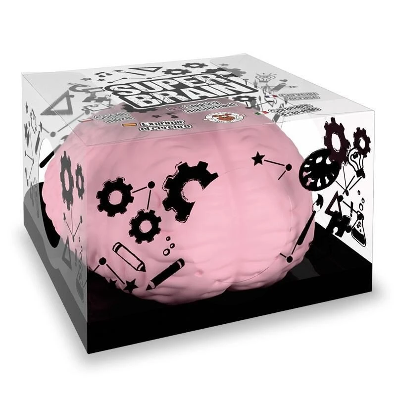 Minkomos antistresinės žaislinės smegenys TRENDHAUS XXL Squishy Super Brain