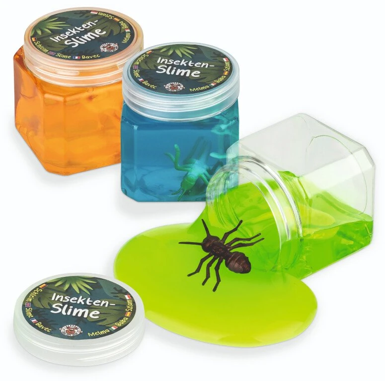 Trendhaus Zoologija - Gleivė (slaimas) su vabzdžiu (125 g) (1 vnt., 3 dizainai)