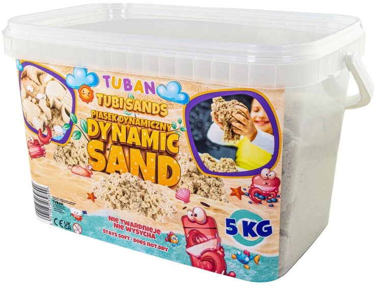 Tuban Dinaminis smėlis - Natūralios spalvos - 5kg ( TU3989 )