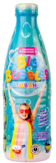 Tuban muilo burbulų skystis - 1 L - Koncentratas