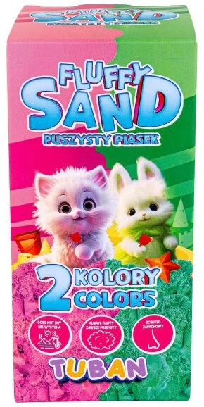 Tuban Purus smėlis - Rinkinys - Rožinė ir žalia (2 x 70 g) ( TU3789 )