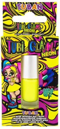 Tuban Tubi Glam - Nagų lakas - Neoninė geltona ( TU3542 )