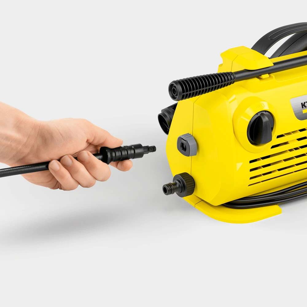 Kärcher K 2 Horizontal vandens žarnos prijungimas