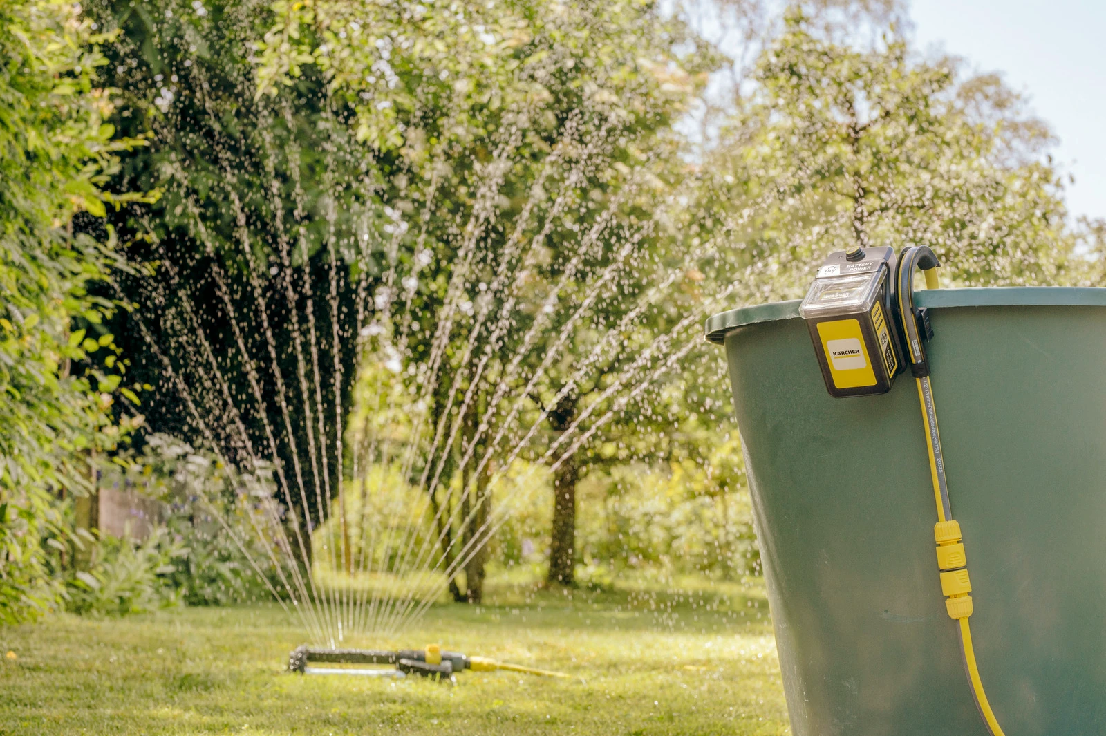 Akumuliatorinis siurblys Karcher BP 2.000-18 Barrel be akumuliatoriaus ir kroviklio