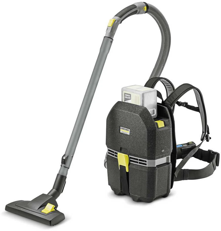 Sauso valymo siurblys Karcher BVL 3/1 Bp; 36 V (be akumuliatoriaus ir pakrovėjo, pažeista pakuotė)