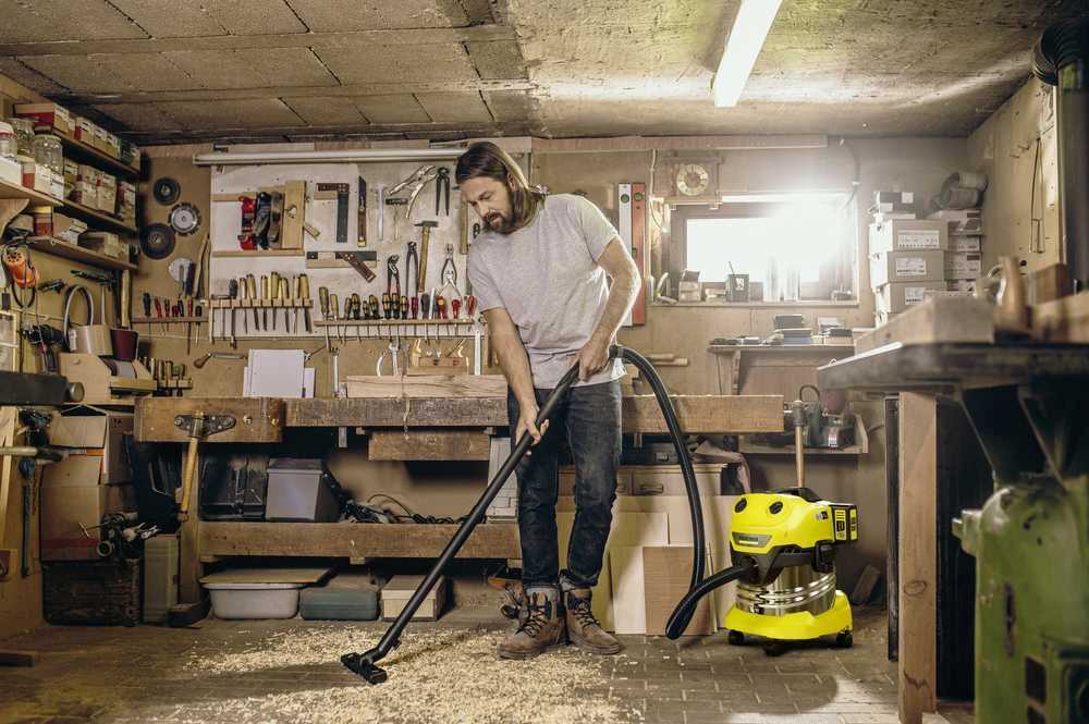 Kärcher Akumuliatorinis drėgno sauso valymo siurblys WD 4-18 S Dual Battery Set | 1.628-626.0
