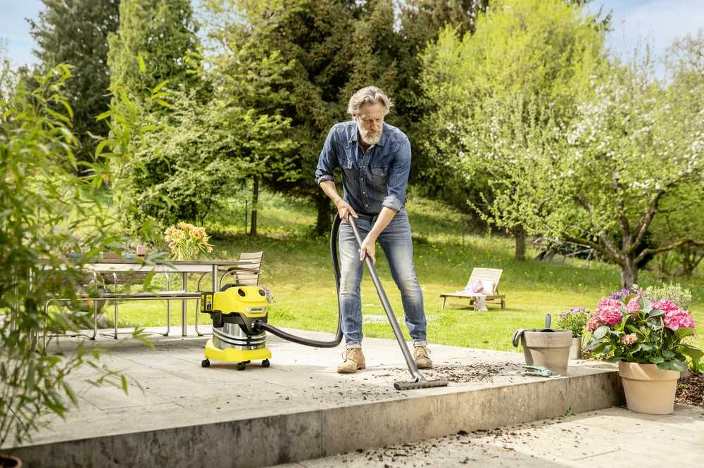 Kärcher Akumuliatorinis drėgno sauso valymo siurblys WD 4-18 S Dual Battery Set | 1.628-626.0