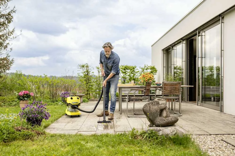 Kärcher Akumuliatorinis drėgno sauso valymo siurblys WD 4-18 S Dual Battery Set | 1.628-626.0