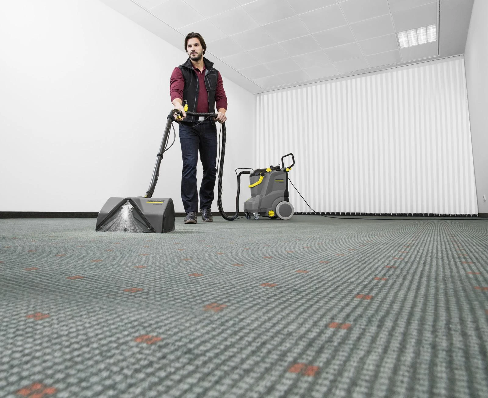 Karcher PW 30/1 papildomas padidintos galios šepetys, skirtas Puzzi 30/4