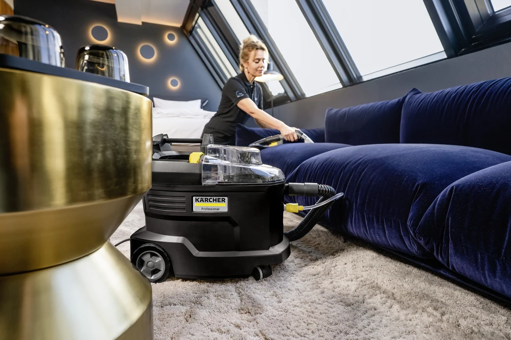 Karcher plaunantis siurblys Puzzi 8/1 Re!Plast Go!Further