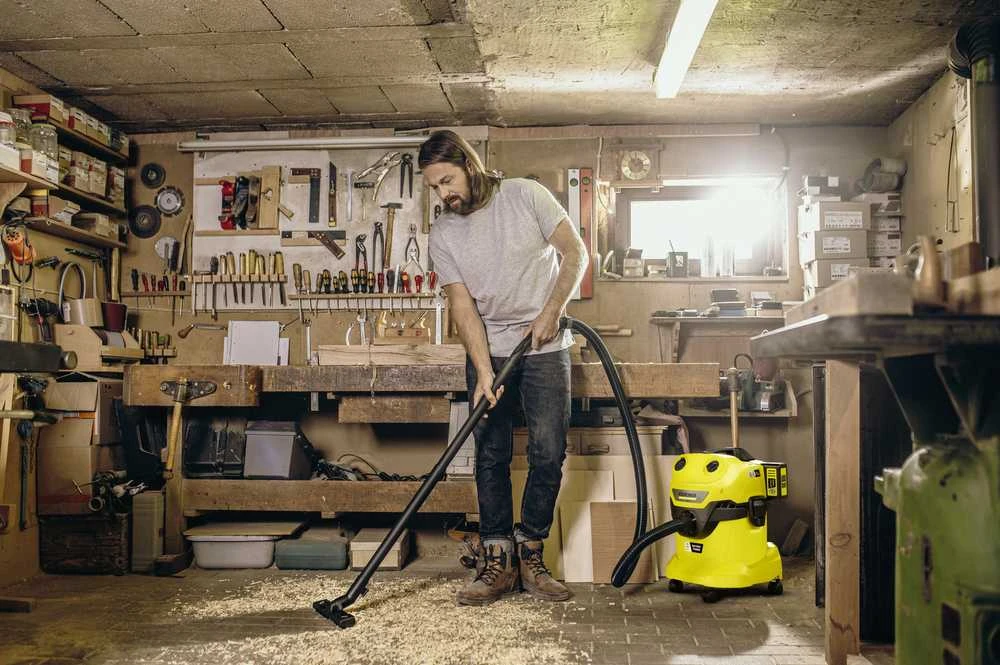 Kärcher Akumuliatorinis drėgno sauso valymo siurblys WD 4-18 Dual Battery Set | 1.628-601.0