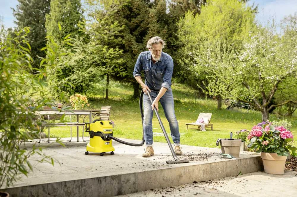 Kärcher Akumuliatorinis drėgno sauso valymo siurblys WD 4-18 Dual Battery Set | 1.628-601.0