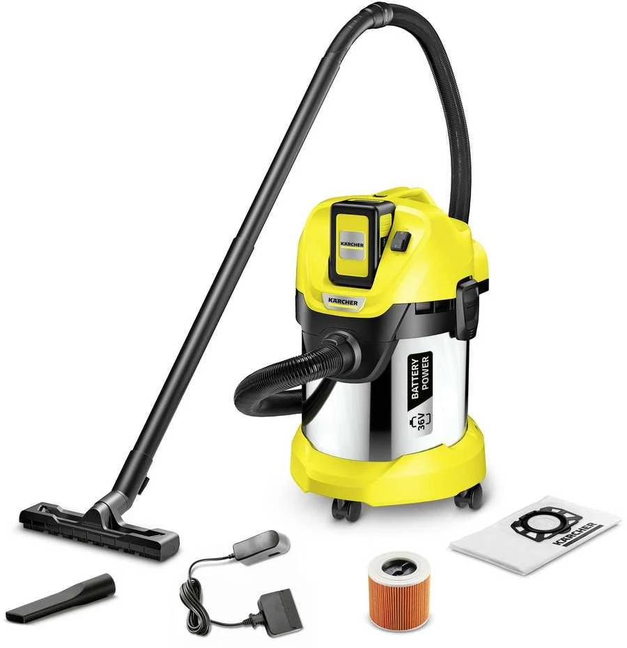 Dulkių siurblys Kärcher WD 3 Battery Premium Set
