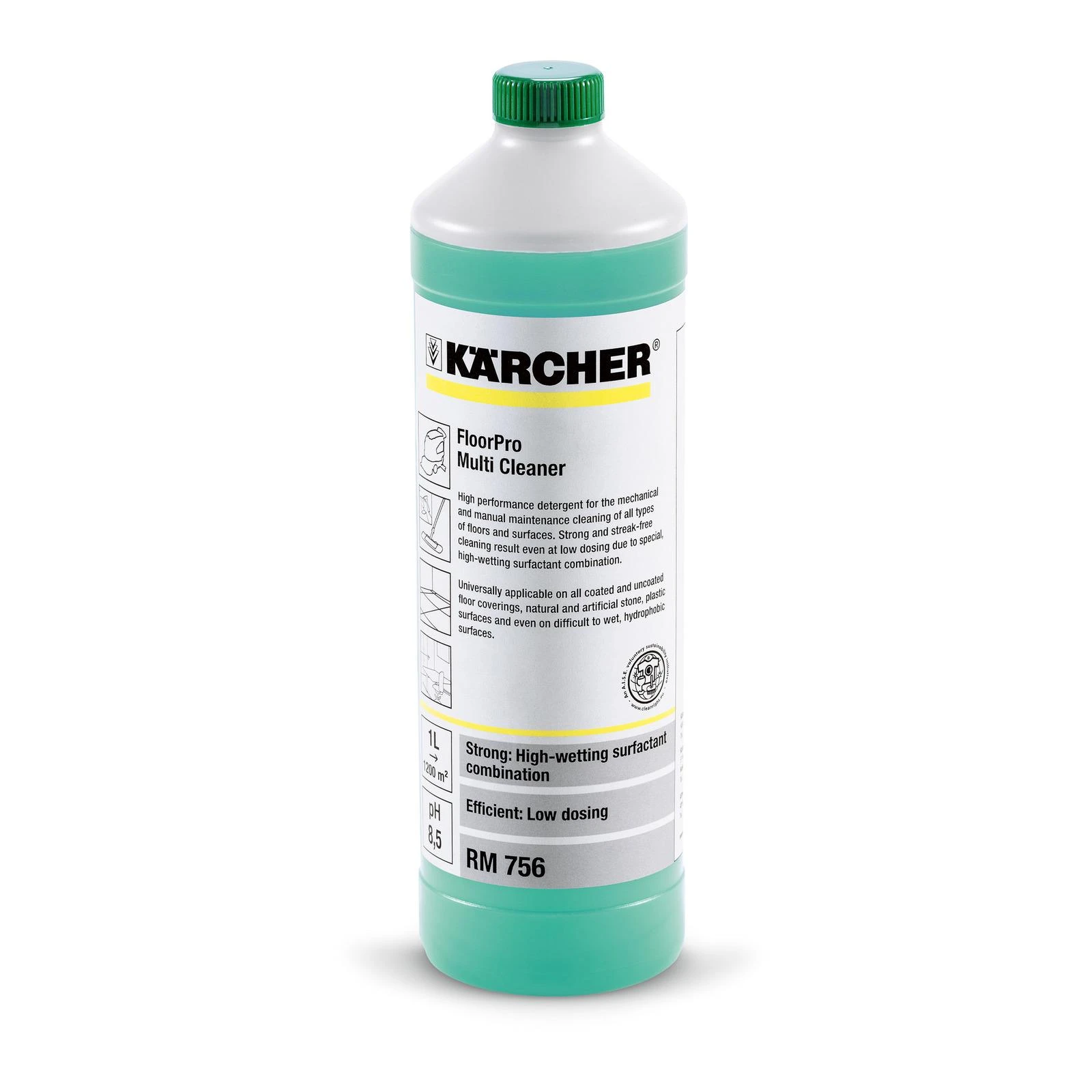Grindų plovimo priemonė RM 756, 1L, Kärcher