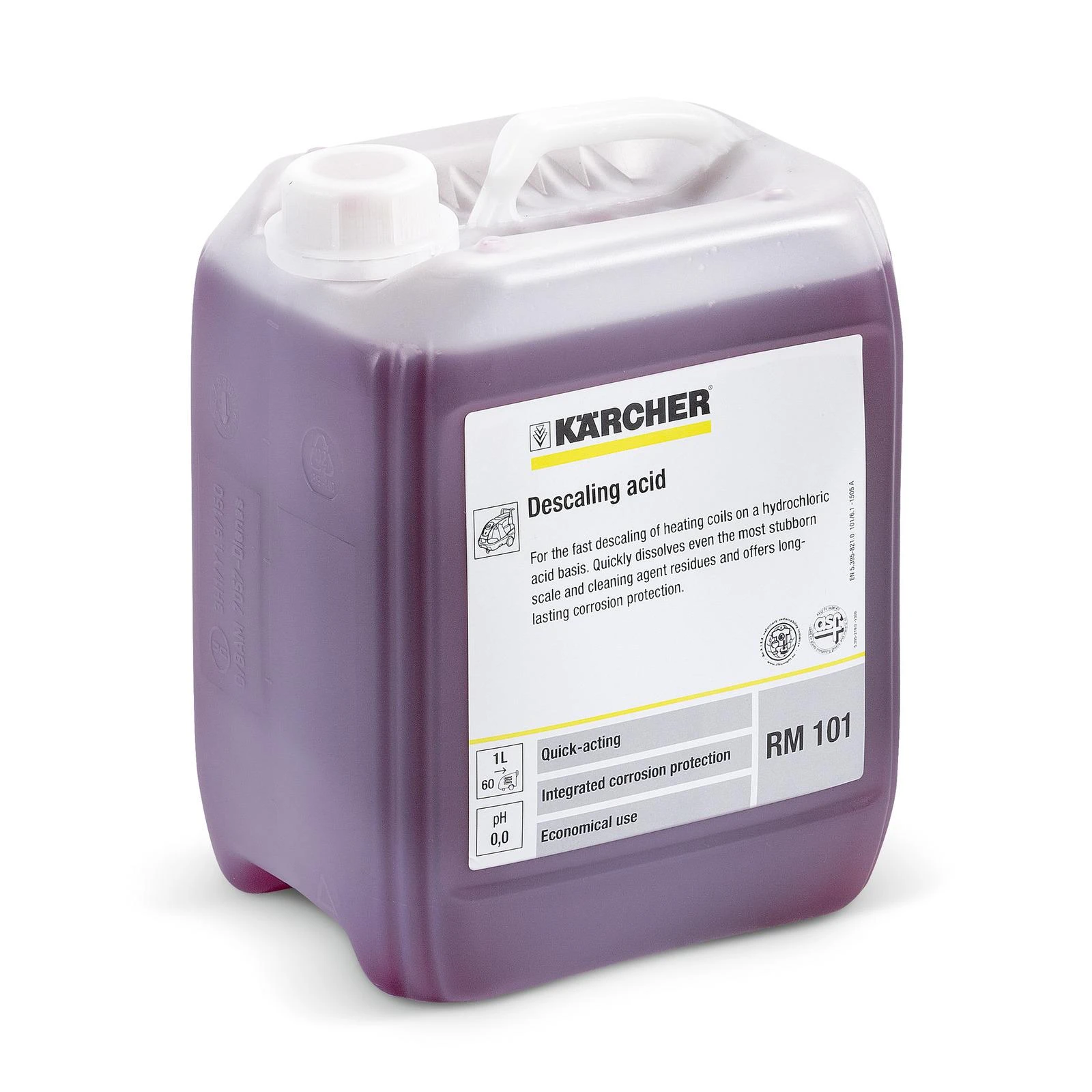 Kalkių šalinimo rūgštis RM 101, 5l, Kärcher