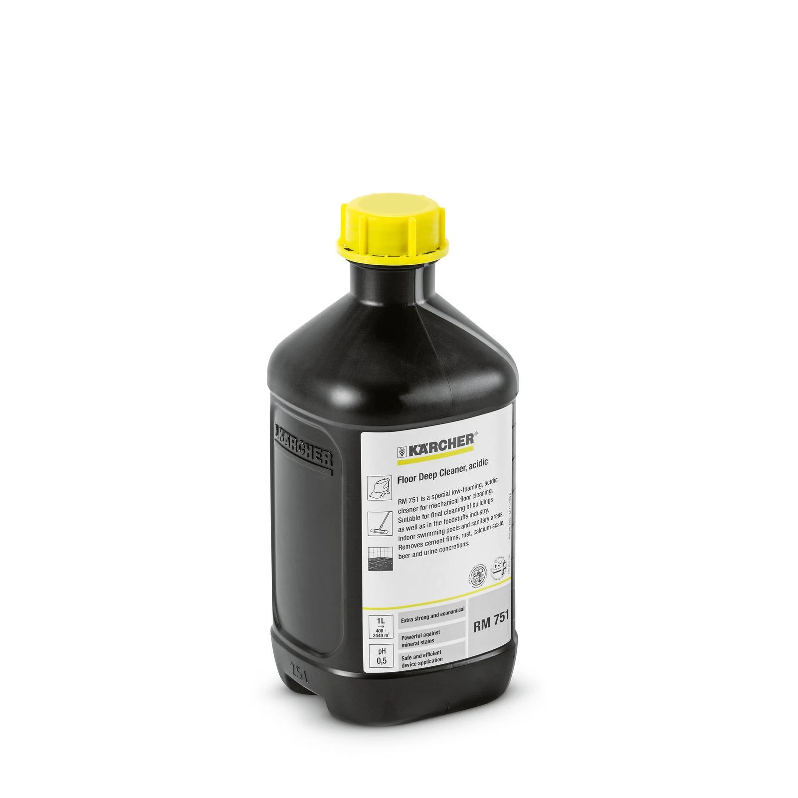 Karcher FloorPro Deep Cleaner, rūgštinis RM 751