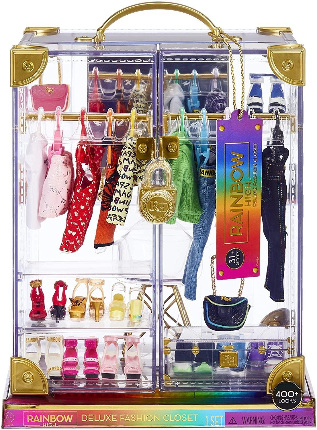 rainbow high closet