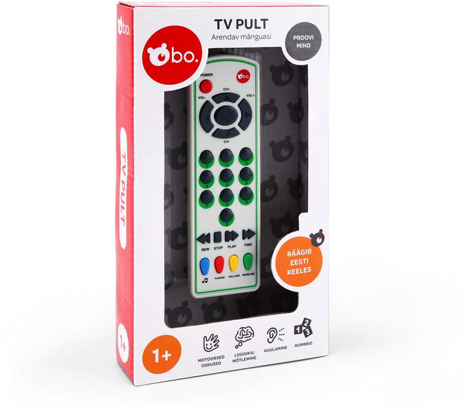 bo. Lavinamasis TV pultas, estų k.