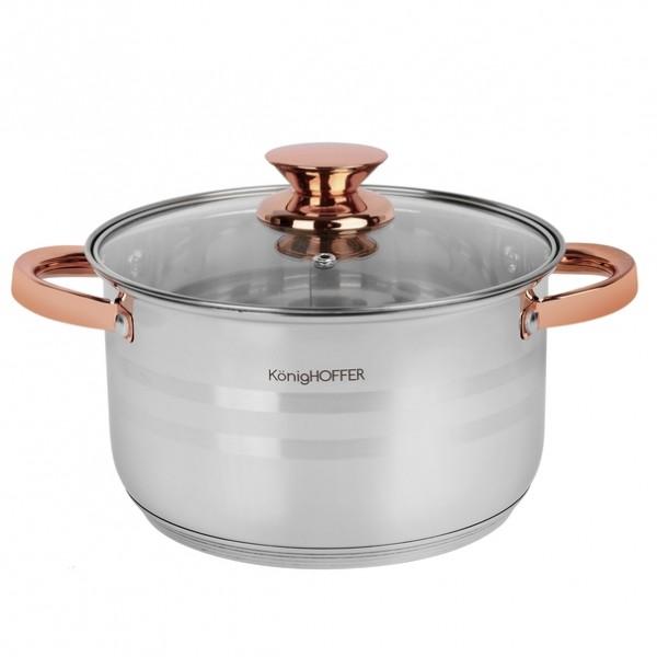 L18 Puodas nerūd. pl. 20cm 3.7L indukc. BARI
