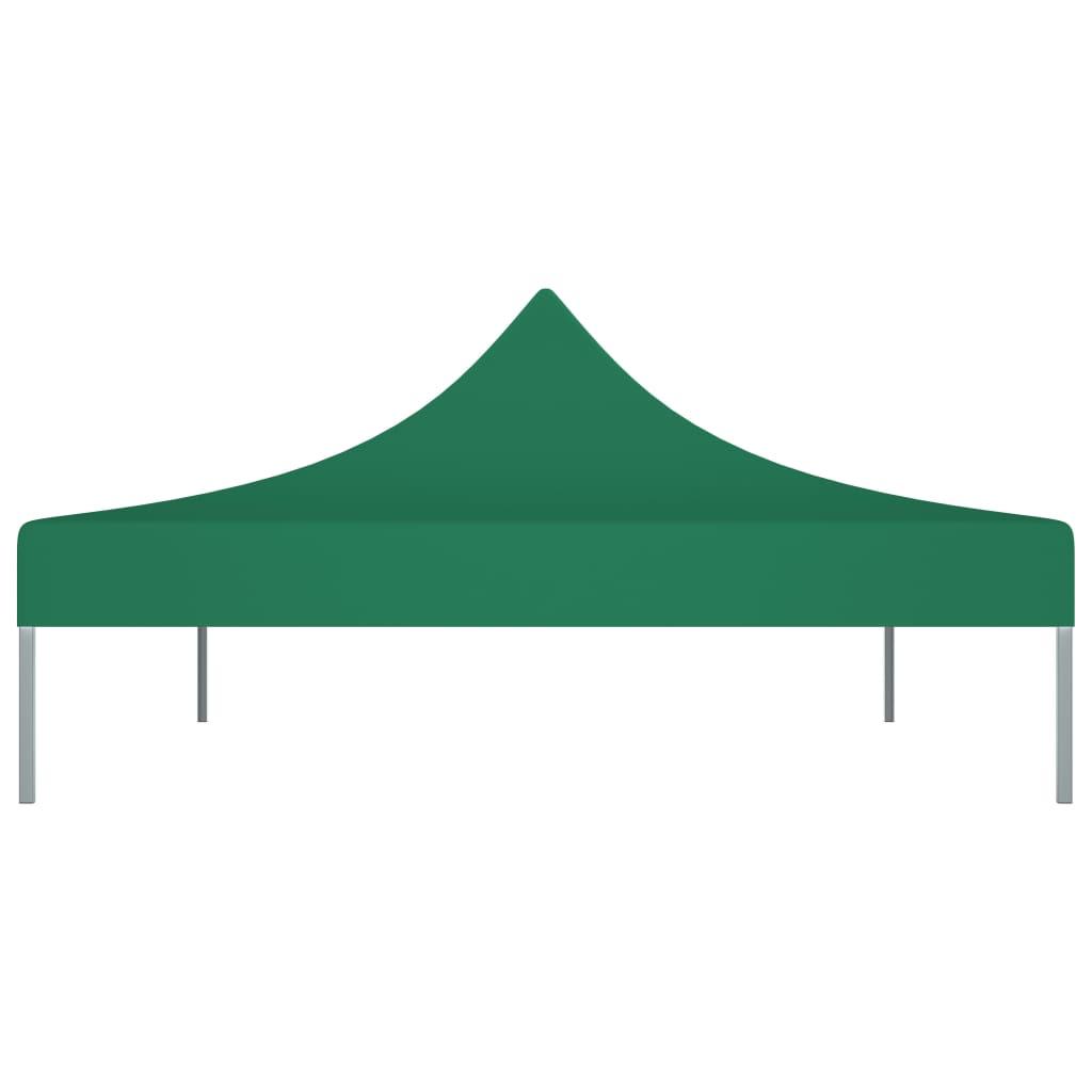 Proginės palapinės stogas, žalios spalvos, 4.1 x 2.8m, 270 g/m²