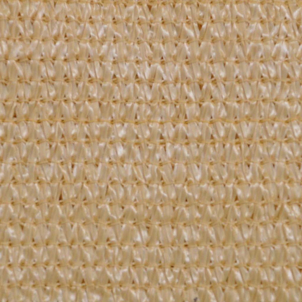 Tentas, hdpe, trikampis, 3,6x3,6x3,6 m, smėlio spalvos