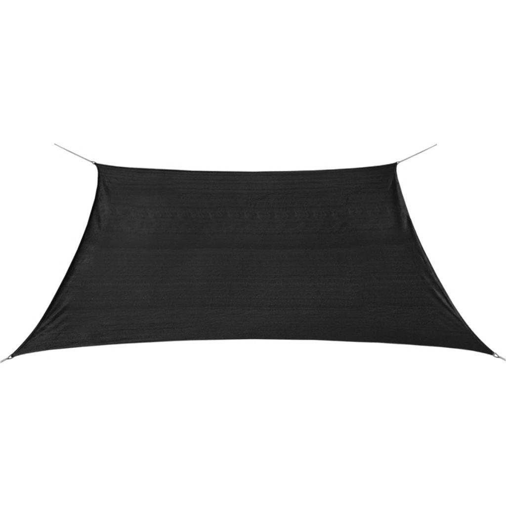Tentas nuo saulės, antracito sp., 2x2 m, hdpe, kvadrato formos