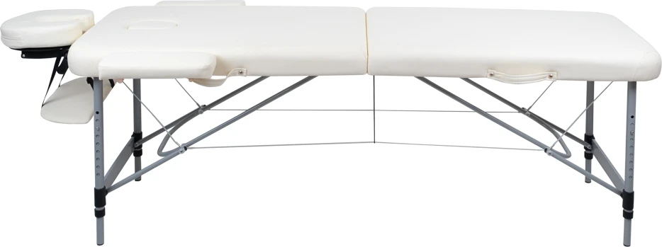 2 dalių aliuminis masažo stalas inSPORTline Morrani (186 × 60 × 62,5–85,5 cm)