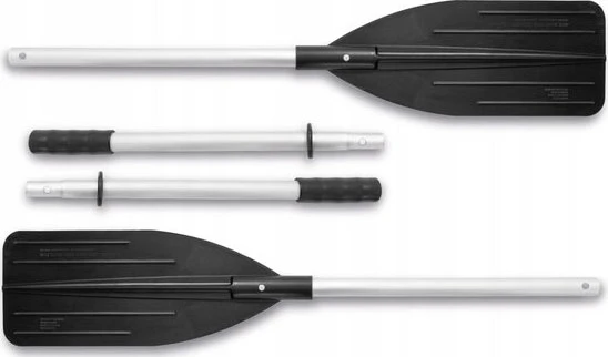 INTEX aliuminiai baidarės irklai, 2 vnt., viengubi, 137 cm