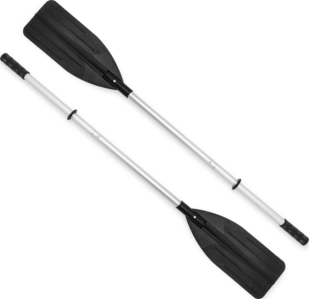 INTEX aliuminiai baidarės irklai, 2 vnt., viengubi, 137 cm