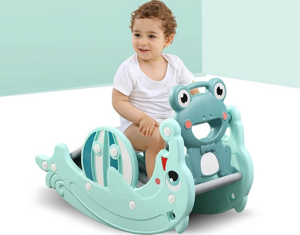 3-in-1 Children’s Slide & Swing Set inSPORTline Frofino