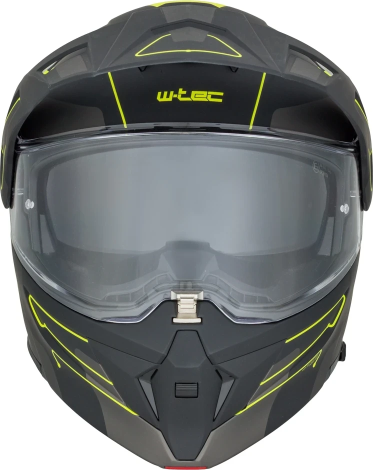 Atverčiamas motociklininko šalmas 3 viename W-TEC Neovu Graphic