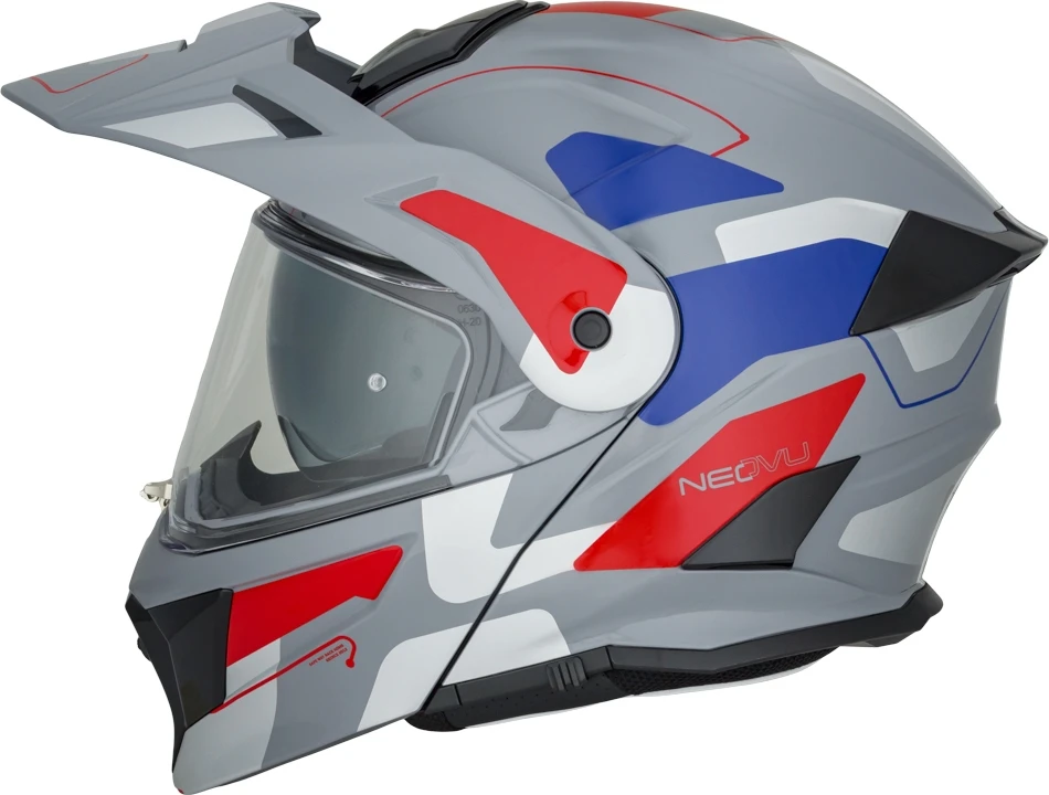 Atverčiamas motociklininko šalmas 3 viename W-TEC Neovu Graphic
