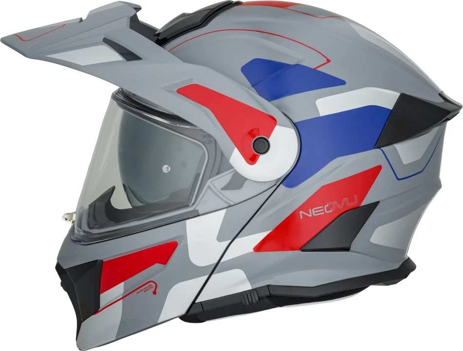 Atverčiamas motociklininko šalmas 3 viename W-TEC Neovu Graphic
