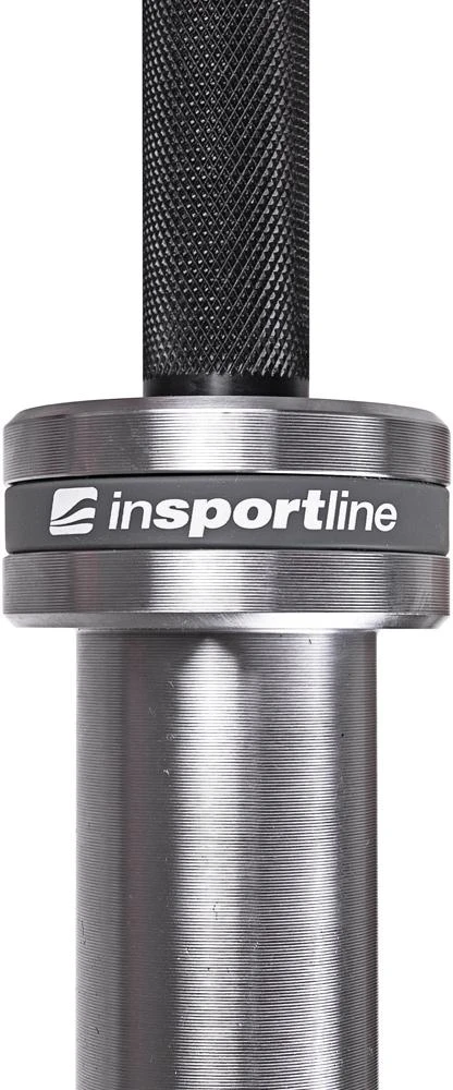 50 mm olimpinis grifas su guoliais tinkamas mėtymui 220 cm (apkrova iki 450 kg) inSPORTline OB-86 MTBH4