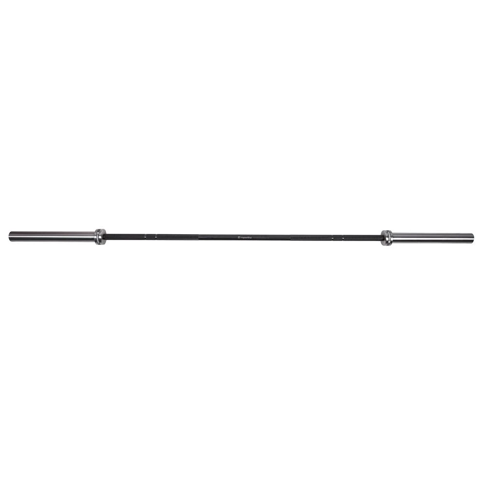 50 mm olimpinis grifas su guoliais tinkamas mėtymui 220 cm (apkrova iki 450 kg) inSPORTline OB-86 MTBH4