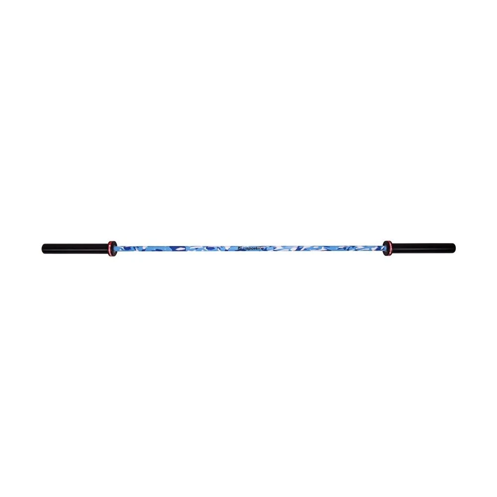 50mm olimpinis grifas su guoliais tinkamas mėtymui 201cm (apkrova iki 450kg) inSPORTline OB-86 PCWC