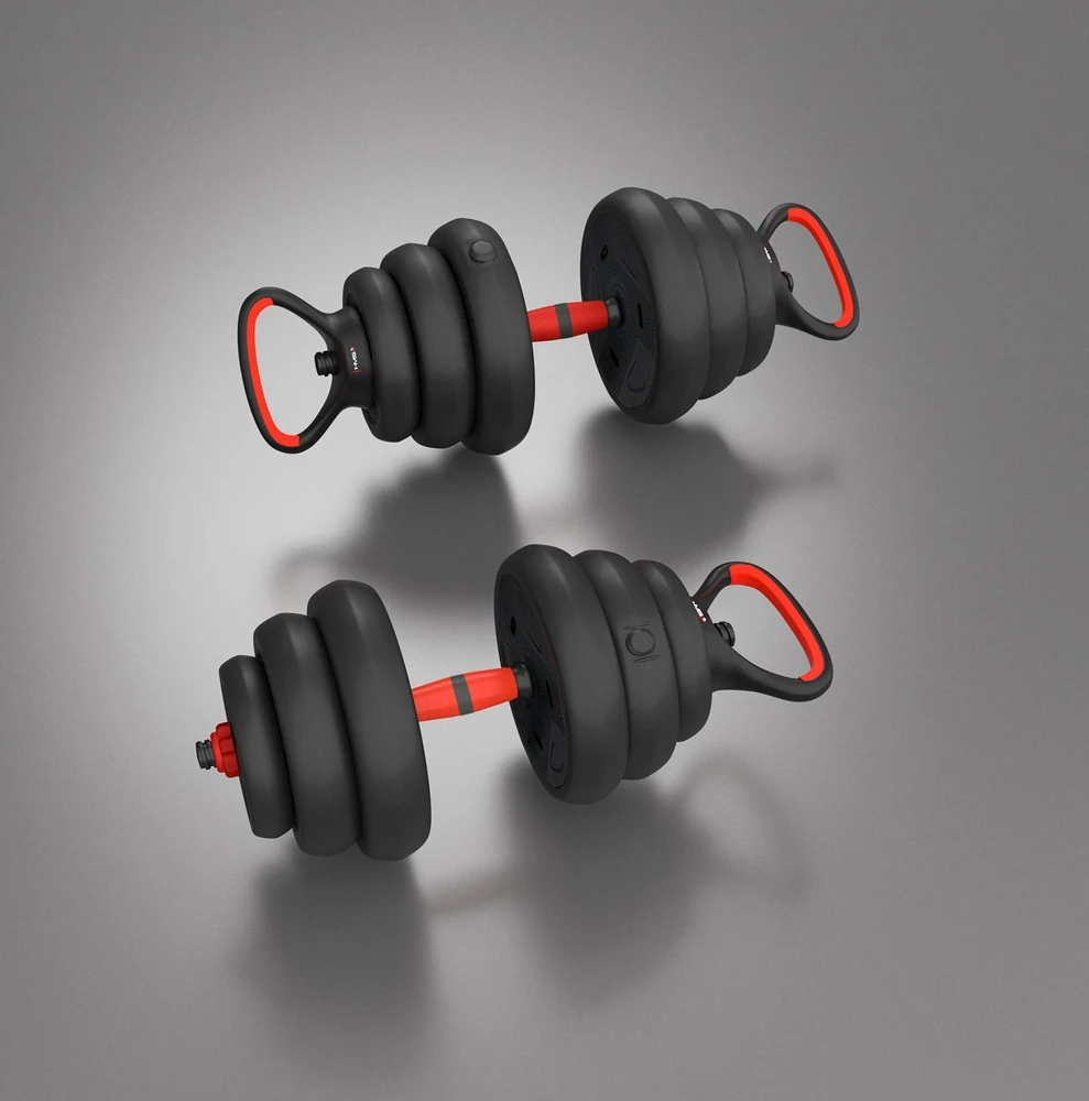 6 viename svorių rinkinys SGN120 PRO 20 kg HMS
