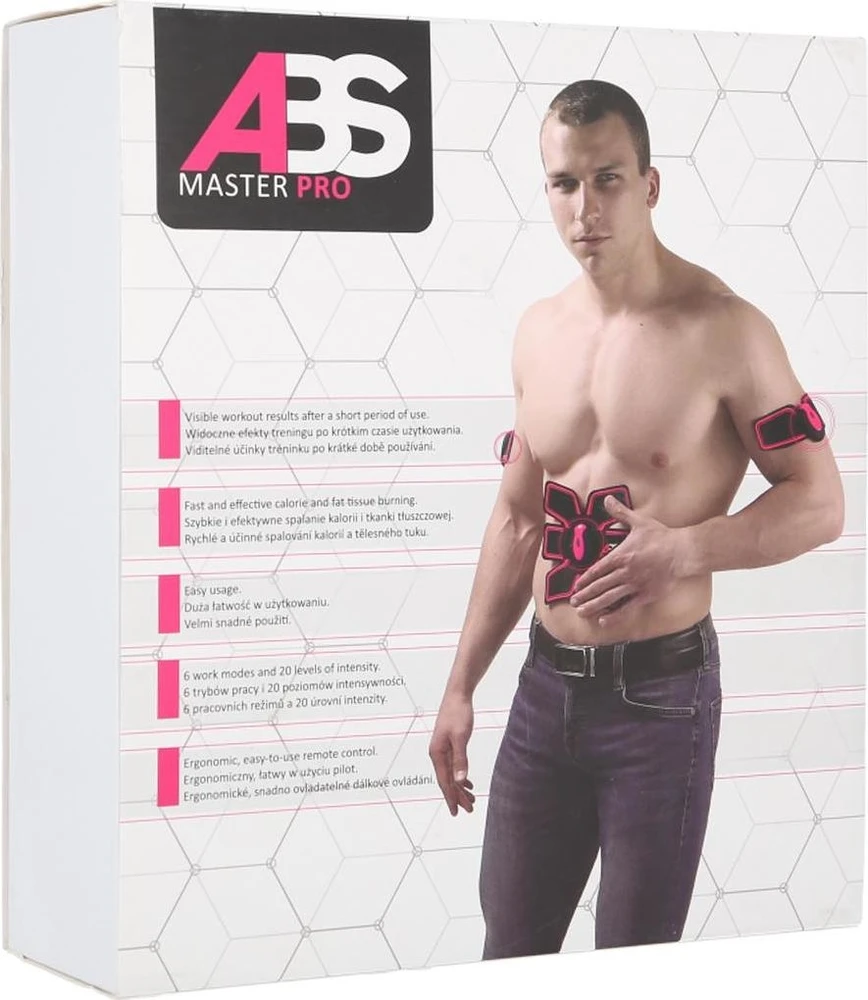 Abisal Raumenų elektrostimuliatorius ABS MASTER PRO Multi Set