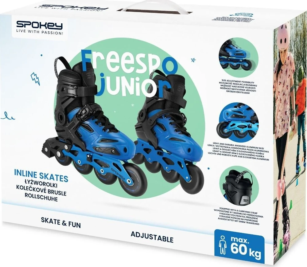 Spokey Freespo Jr SPK-944624 riedučiai 27-30